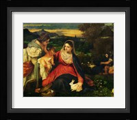 Madonna and Child with St. Catherine Fine Art Print