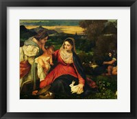 Madonna and Child with St. Catherine Fine Art Print