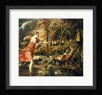 The Death of Actaeon Fine Art Print