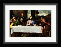 The Supper at Emmaus Fine Art Print