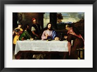 The Supper at Emmaus Fine Art Print