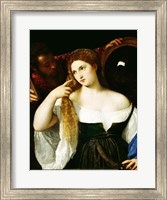 Portrait of a Woman at her Toilet Fine Art Print