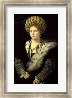 Portrait of Isabella d'Este Fine Art Print