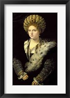 Portrait of Isabella d'Este Fine Art Print