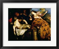 The Entombment of Christ Fine Art Print