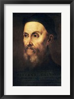 Portrait of John Calvin Fine Art Print