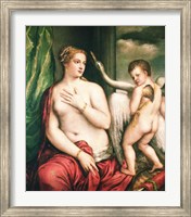 Leda and the Swan Fine Art Print