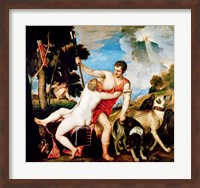 Venus and Adonis, 1553 Fine Art Print