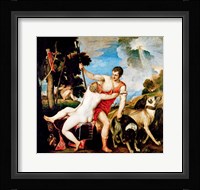 Venus and Adonis, 1553 Fine Art Print