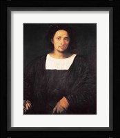 Man with a Glove Fine Art Print