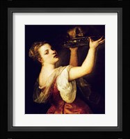 Salome Carrying the Head of St. John the Baptist Fine Art Print