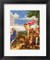 Bacchus and Ariadne Panel Fine Art Print