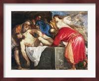 The Entombment of Christ, 1559 Fine Art Print