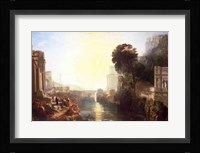 Dido building Carthage Fine Art Print