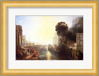 Dido building Carthage Fine Art Print