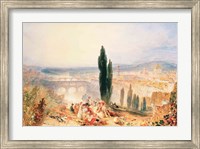 Florence from near San Miniato, 1828 Fine Art Print