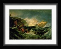 Wreck of a Transport Ship Fine Art Print