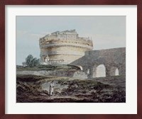 Castle of San Angelo, Rome Fine Art Print