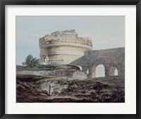 Castle of San Angelo, Rome Fine Art Print