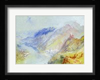 The Castle of Trausnitz overlooking Landshut, c.1839 Fine Art Print