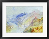 The Castle of Trausnitz overlooking Landshut, c.1839 Fine Art Print