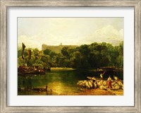 Windsor Castle from the Thames Fine Art Print