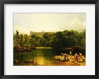 Windsor Castle from the Thames Framed Print