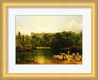 Windsor Castle from the Thames Fine Art Print