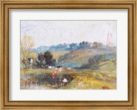 Landscape near Petworth, c.1828 Fine Art Print