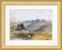 Landscape near Petworth, c.1828 Fine Art Print