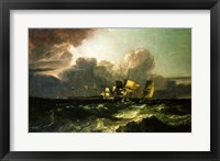 Ships Bearing up for Anchorage Fine Art Print