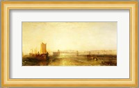 Brighton from the Sea, c.1829 Fine Art Print