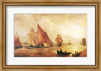 Estuary of the Thames and the Medway Fine Art Print