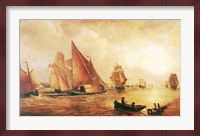 Estuary of the Thames and the Medway Fine Art Print