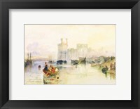 View of Carnarvon Castle Fine Art Print