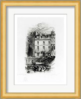 Napoleon's Lodgings on the Quai Conti Fine Art Print