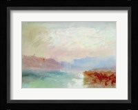 River scene, 1834 Framed Print