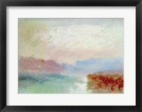 River scene, 1834 Framed Print