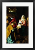 Adoration of the Kings, 1619 Fine Art Print