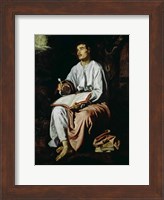St. John the Evangelist on the Island of Patmos Fine Art Print