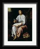 St. John the Evangelist on the Island of Patmos Fine Art Print