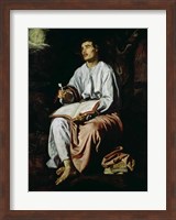 St. John the Evangelist on the Island of Patmos Fine Art Print