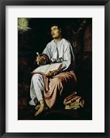 St. John the Evangelist on the Island of Patmos Fine Art Print