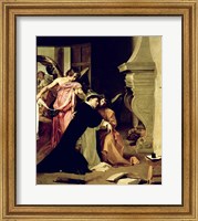 Temptation of St.Thomas Aquinas Fine Art Print