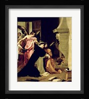Temptation of St.Thomas Aquinas Fine Art Print