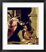 Temptation of St.Thomas Aquinas Fine Art Print