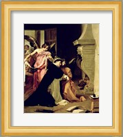 Temptation of St.Thomas Aquinas Fine Art Print