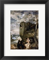 St. Anthony the Abbot and St. Paul the First Hermit, c.1642 Fine Art Print