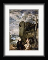 St. Anthony the Abbot and St. Paul the First Hermit, c.1642 Fine Art Print
