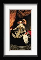 Queen Maria Anna of Austria, 1652 Fine Art Print